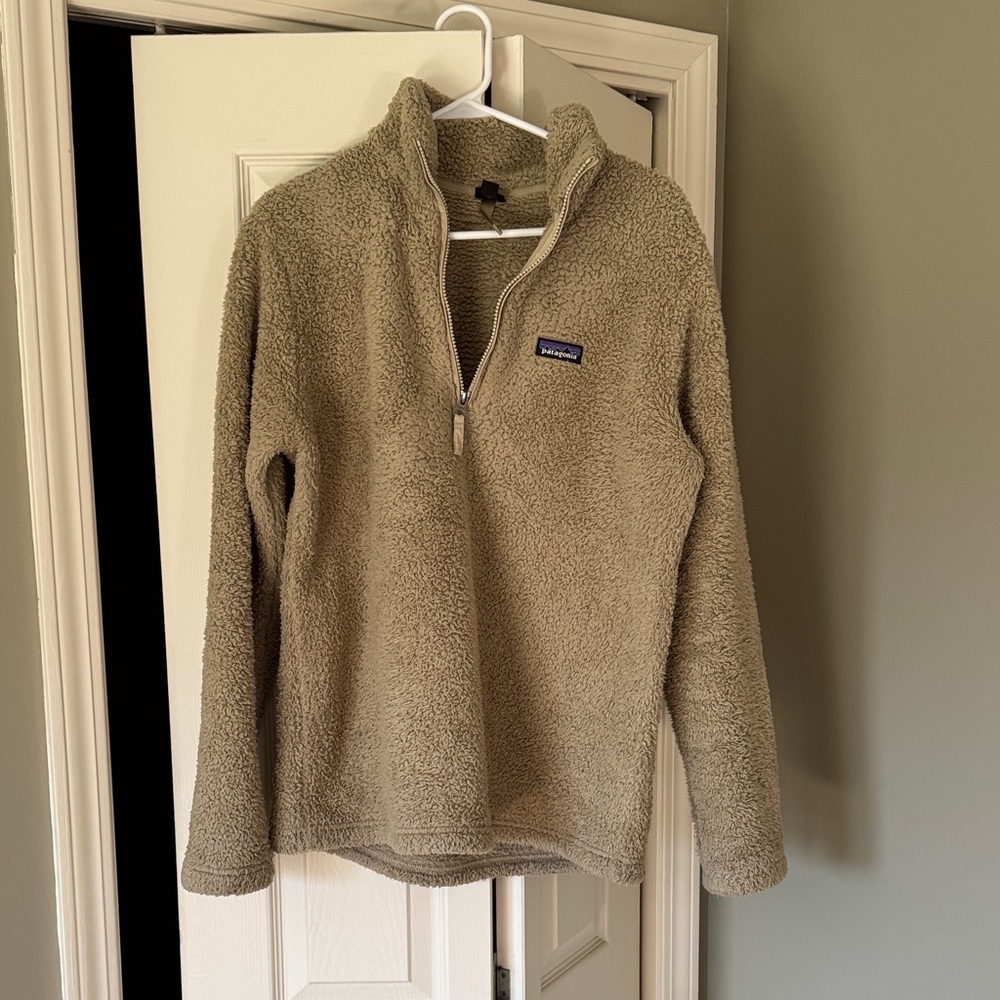 Patagonia Tan Teddy Jacket